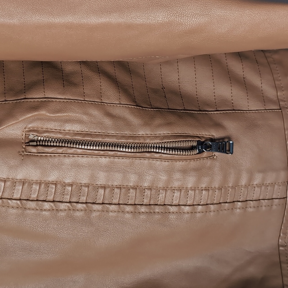 PU leather men jacket - Picture 8 of 9